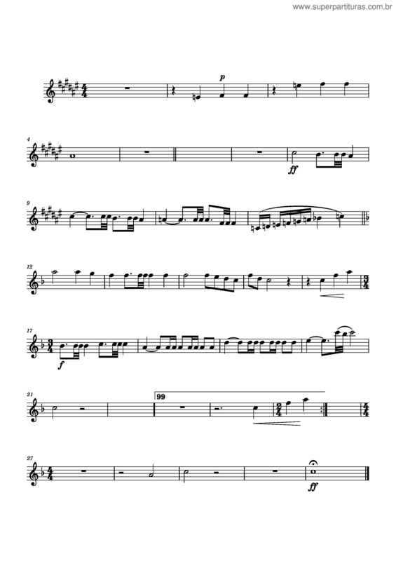 Partitura da música Pra Te Adorar v.4