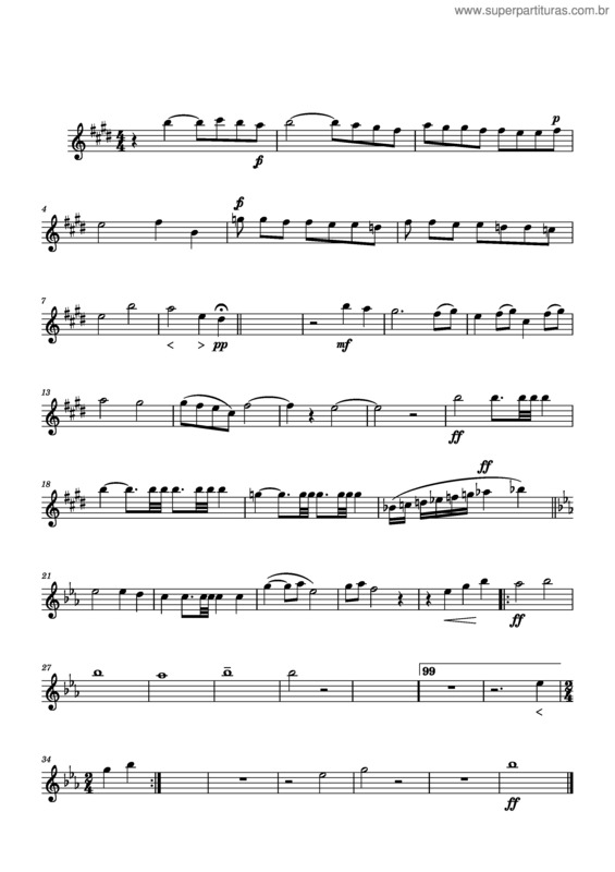 Partitura da música Pra Te Adorar v.5