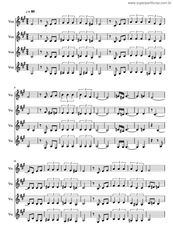 Partitura da música Preciso Aprender A Ser So v.7