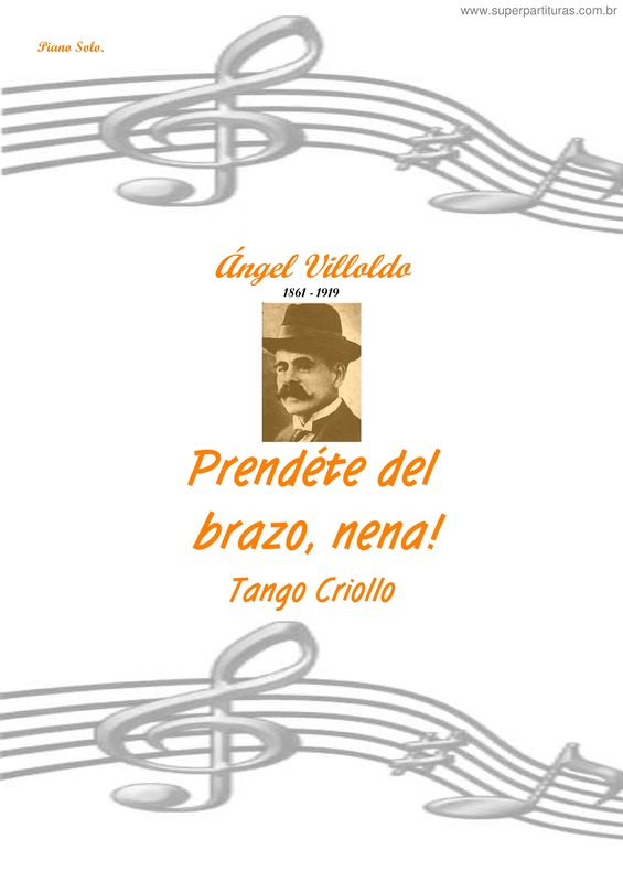 Partitura da música Prendete del brazo nena!