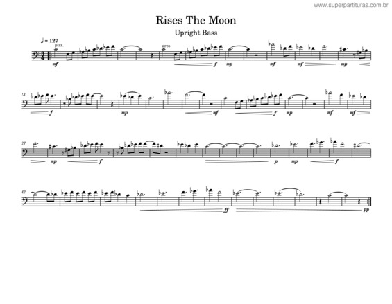 Partitura da música Rises The Moon v.8