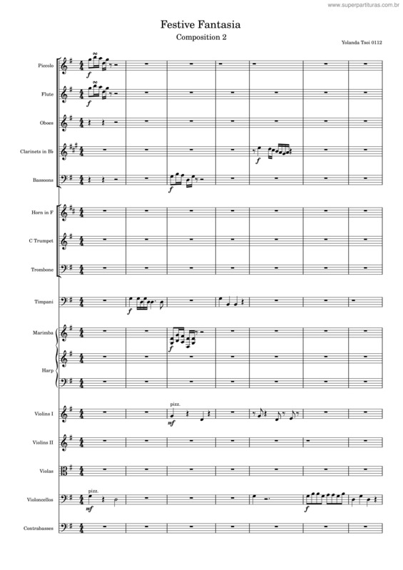 Partitura da música Sckm4105