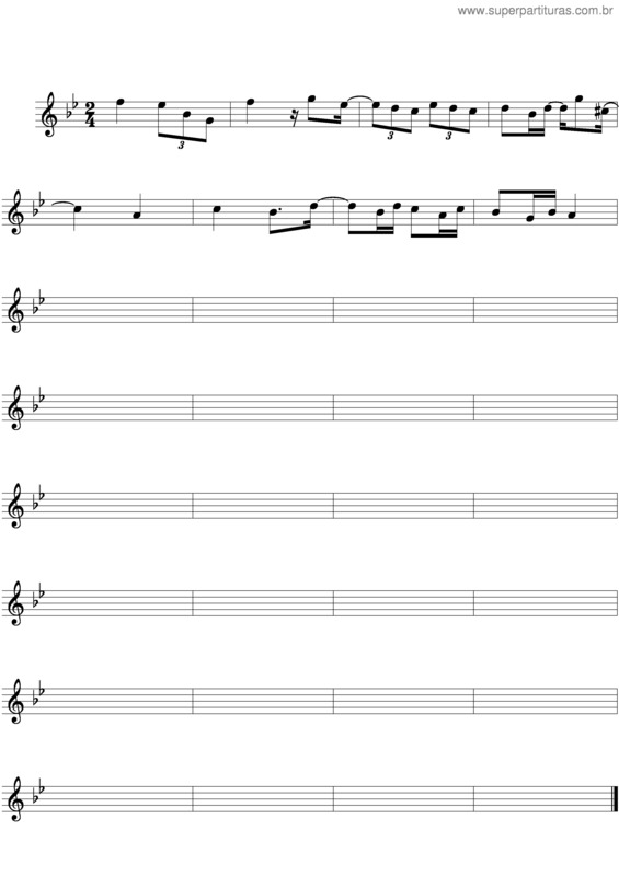 Partitura da música Se Eu Encontrar