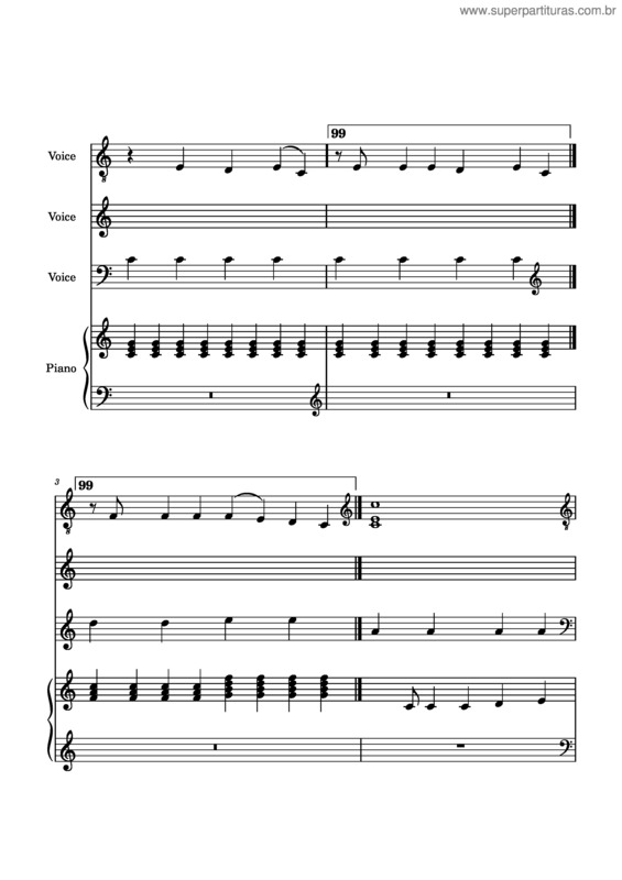 Partitura da música Será Por Que Te Amo v.3