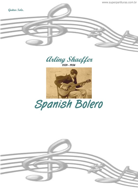 Partitura da música Spanish Bolero