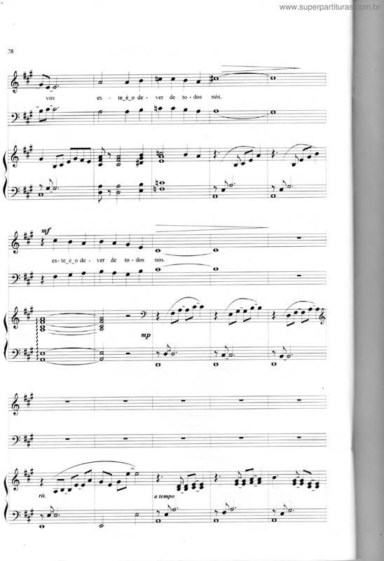 Partitura da música Teme Ao Senhor Pag 02