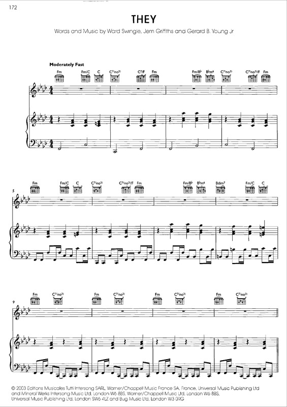 Partitura da música Theys