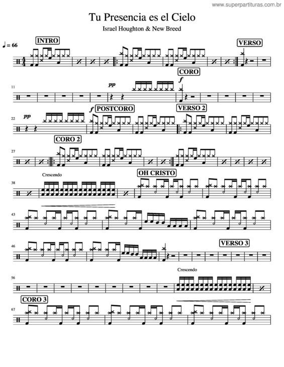 Partitura da música Tu Presencia Es El Cielo