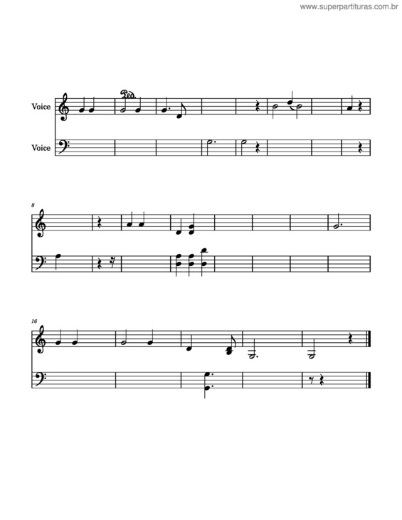 Partitura da música Un Día A La Vez v.3