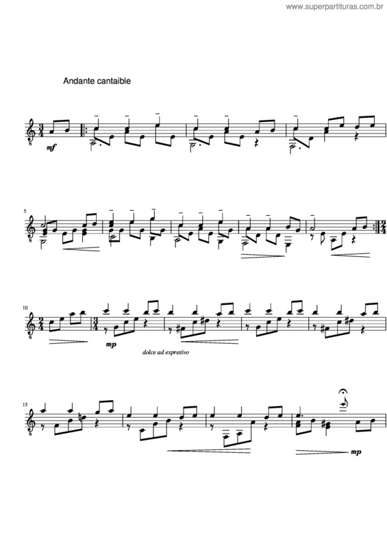 Partitura da música Un Dia De Noviembre v.2