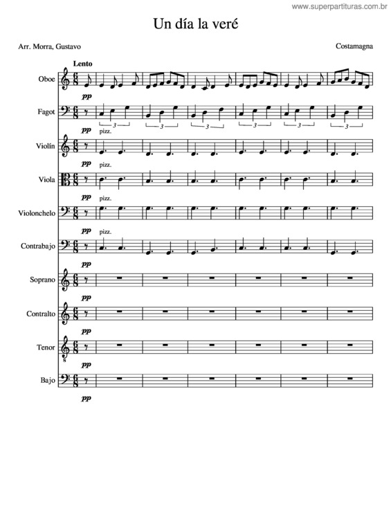 Partitura da música Un Día La Veré