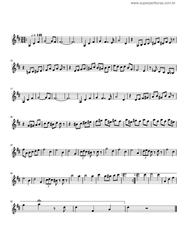 Partitura da música Vals De Las Flores v.2