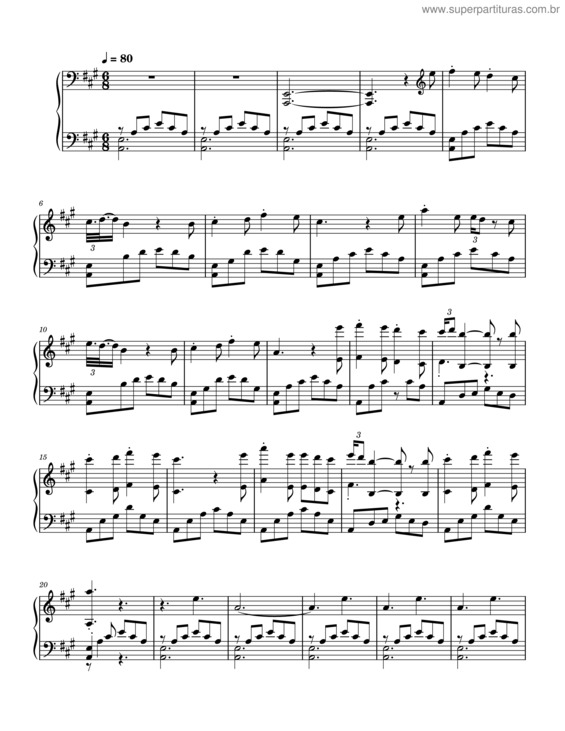 Partitura da música Variations Sur Le Carnaval De Venise S.700A  Franz Liszt