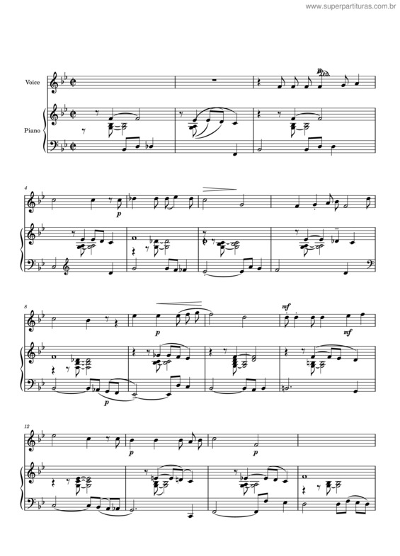 Partitura da música Vida De Minha Vida.Mscz