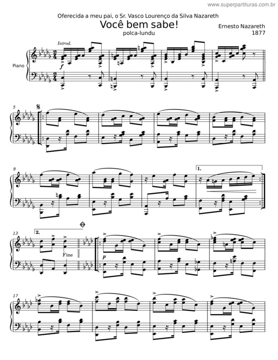 Partitura da música Você Bem Sabe v.5