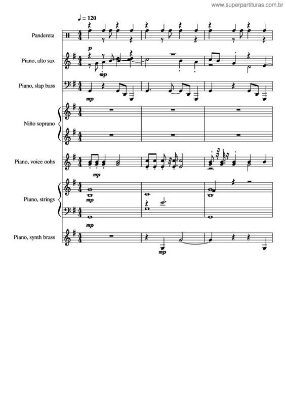 Partitura da música Yolanda v.8